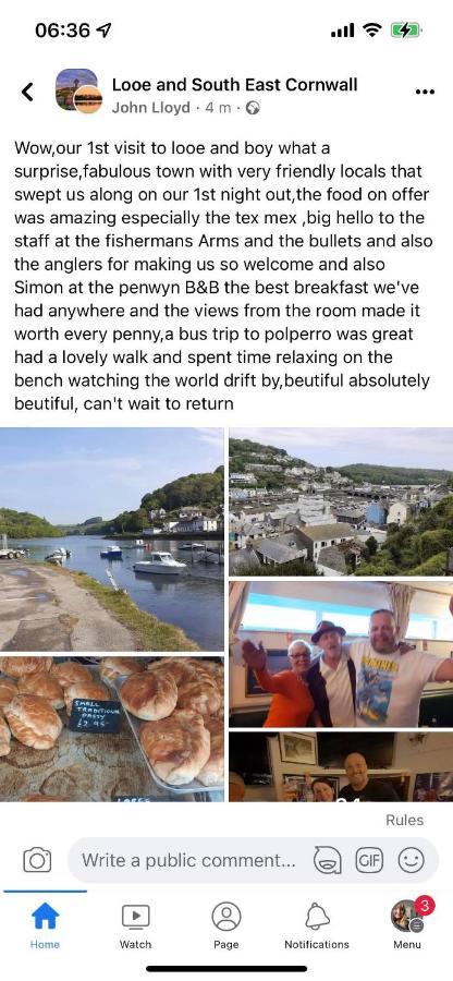 Penwyn Bed And Breakfast Looe Buitenkant foto
